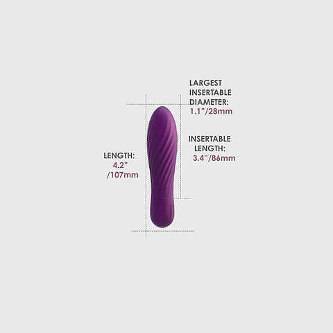 Tulip Multi Functions Powerful Bullet Vibrator by Svakom