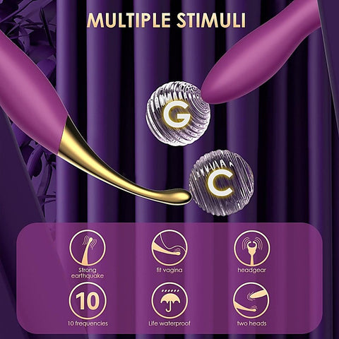 Beatrice Dual-End Clitoral Vibrator by Svakom