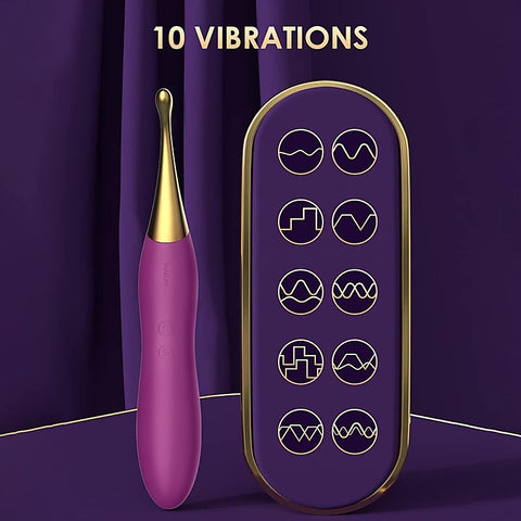 Beatrice Dual-End Clitoral Vibrator by Svakom