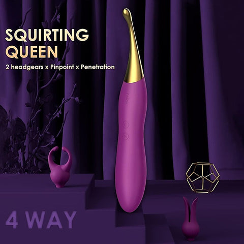 Beatrice Dual-End Clitoral Vibrator by Svakom