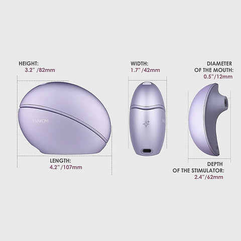 Pulse Galaxie App-Controlled Clitoral Stimulator by Svakom