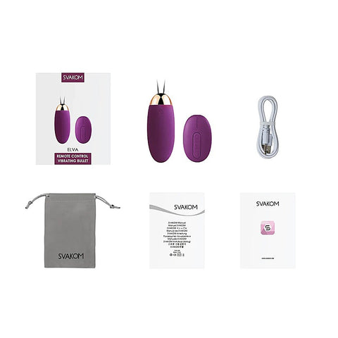 Elva Remote Controlled Bullet Vibrator by Svakom