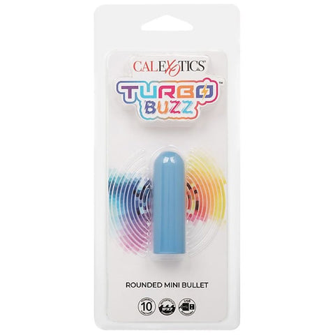 Turbo Buzz Rounded Mini Bullet 10 Functions Massager
