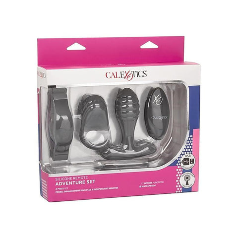 Silicone Remote Control Pleasure Sex Toy Set