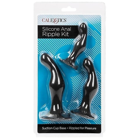 Silicone Anal Ripple Kit 3-Size Training Set