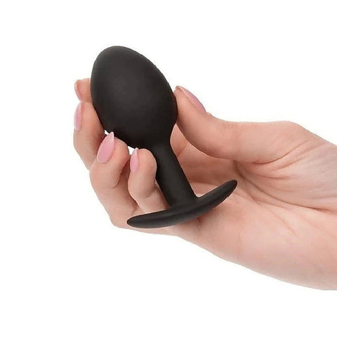 Weighted Bulbous Design Silicone Anal Plug
