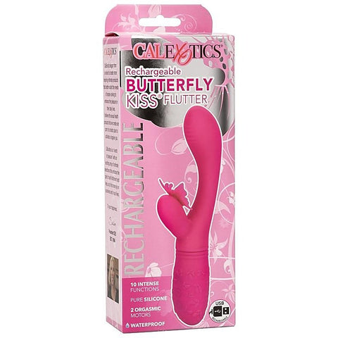 Rechargeable Butterfly Kiss Flutter Rabbit Vibrator