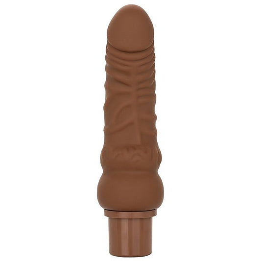 Rechargeable Power Stud Curvy Vibrating Dildo