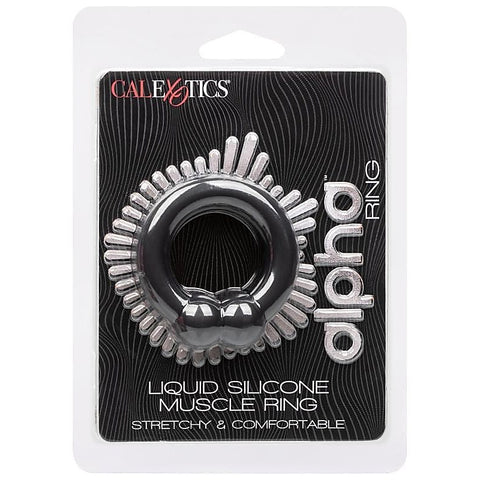 Alpha Liquid Silicone Muscle Stretchy Cock Ring