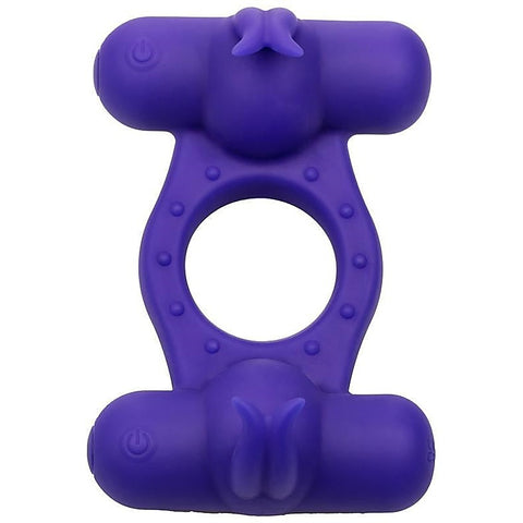 Triple Orgasm Enhancer Cock Ring by California Exotics