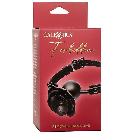 Forbidden Removable Rose BDSM Play Ball Gag