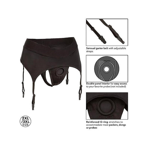 Boundless Harness Compatible Thong with Garter