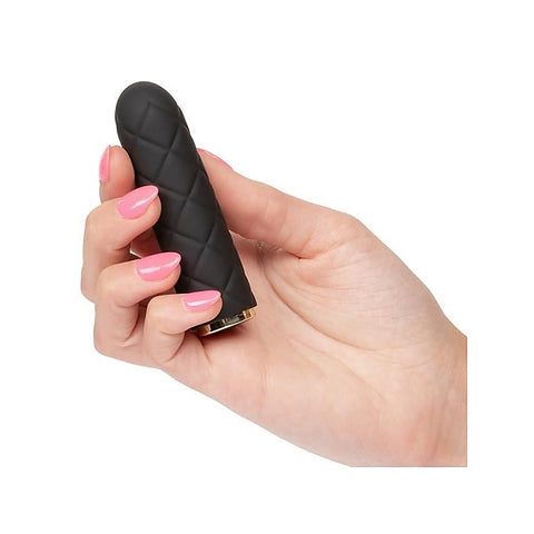 Raven Quilted Seducer Compact Mini Massager