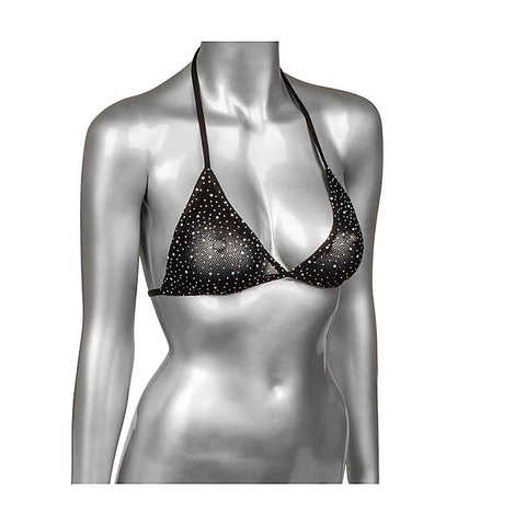 Radiance Plus Size Breathable Mesh Triangle Bikini Top