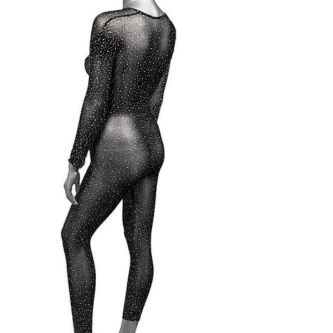 Radiance Plus Size Crotchless Full Bodysuit