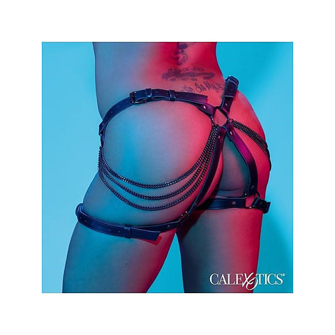 Multi Chain Adjustable Thigh Harness by California Exotics