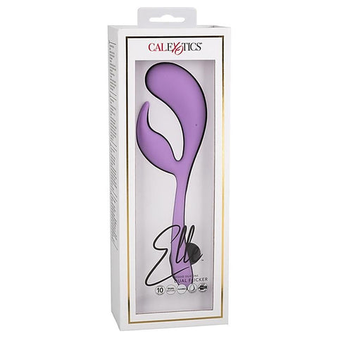 Elle Liquid Silicone Dual Flicker Rabbit