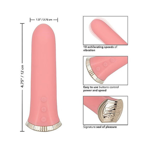 Uncorked Rose Rechargeable Bullet Vibrator