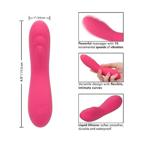Liquid Silicone Pixies Ripple Dual Sided Clitoral Vibrator