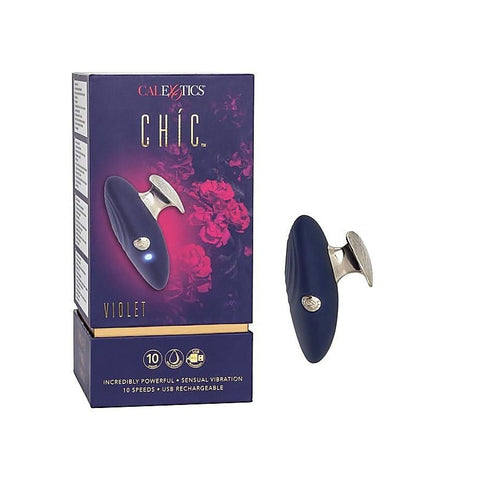 Chic Violet Handheld Vibrating Personal Massager