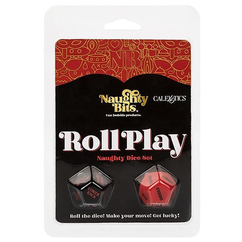 Naughty Bits Roll Play Dice by California Exotics