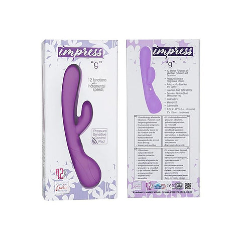 Impress G Flexible G-Spot Rabbit Vibrator