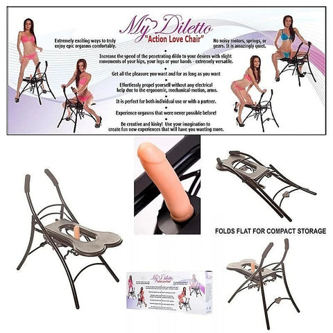 My Diletto Action Love Chair by XR Brands