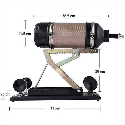 Golden Machine Gun Sex Machine by BDStyle