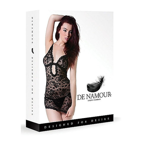 De Namour Black Babydoll & G-String by Shots Toys