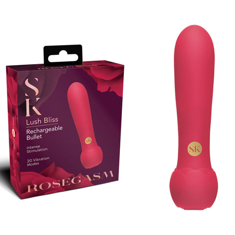 ROSEGASM Lush Bliss Rechargeable Bullet by Xgen Products