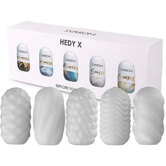 Hedy X-MIX Stretchy Stroker Sleeve Set by Svakom