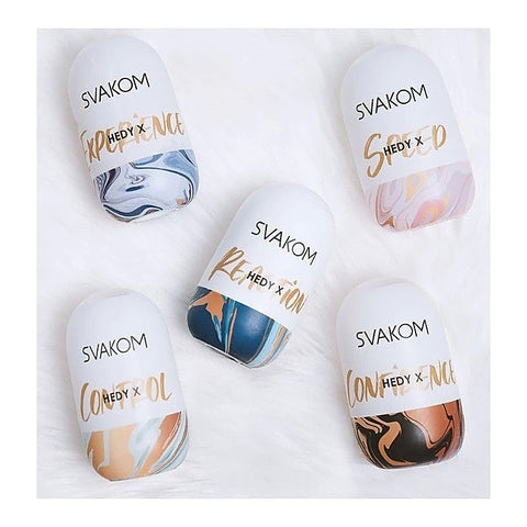 Hedy X-MIX Stretchy Stroker Sleeve Set by Svakom