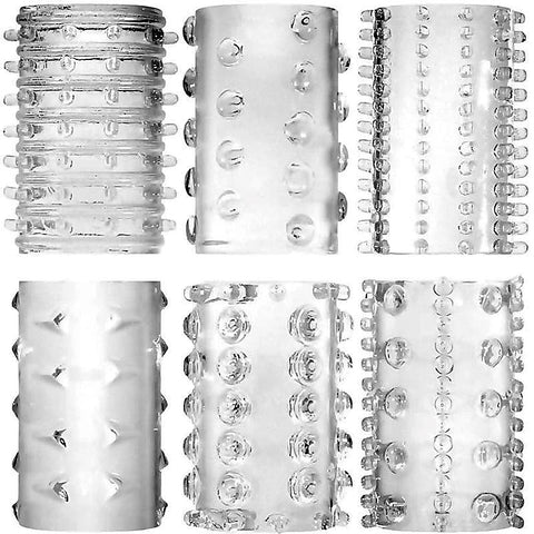 Super Stretch Tickler Sleeves by Adam & Eve