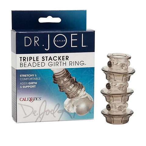 Triple Stacker Beaded Girth Ring by California Exotics