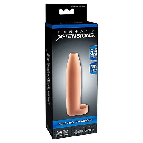 Fantasy X-Tensions Real Feel 5.5" Cock Enhancer