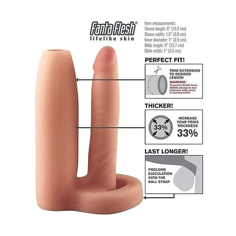 Fantasy X-Tensions Double Trouble Cock Girth Gainer