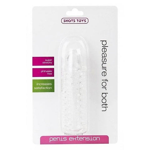 Realistic Spikey Penis Extension by Shots Toys