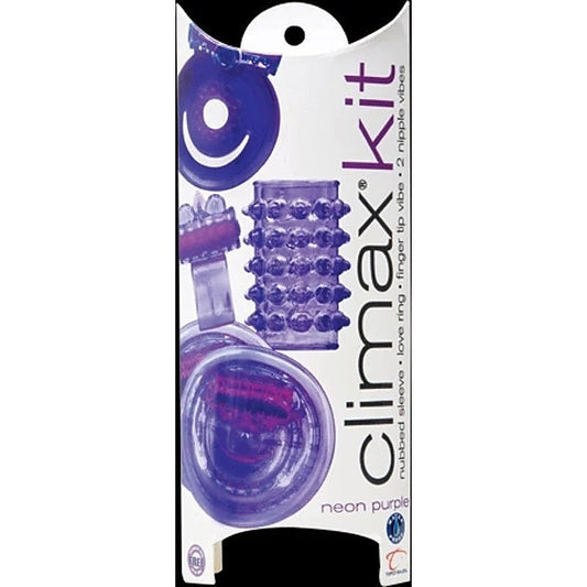Climax Kit Neon Purple Mens Sex Toy by Topco