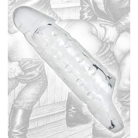Tom of Finland Clear Realistic Cock Enhancer Sheath