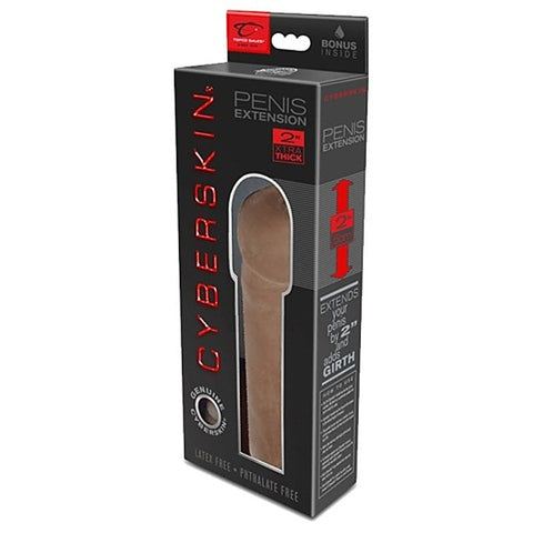 CyberSkin 2 Inch Xtra Thick Transformer Penis Extension