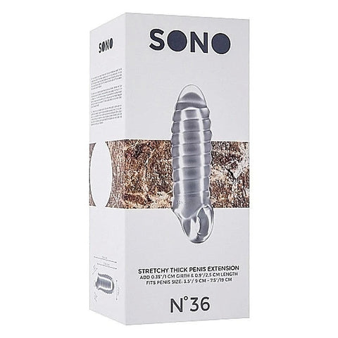 Sono No.36 Stretchy Thick Penis Extension by Shots Toys
