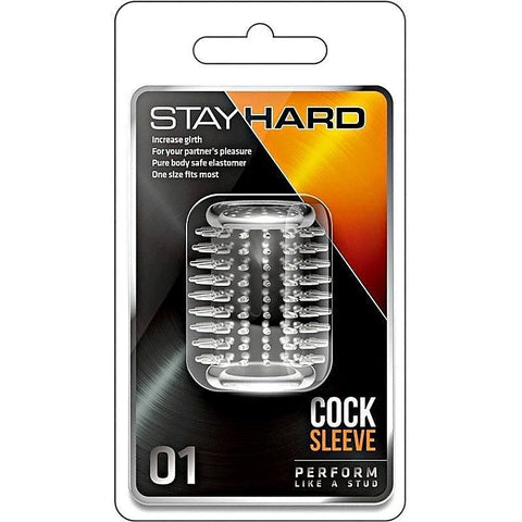 Stay Hard Cock Sleeve 01 by Blush Novelties