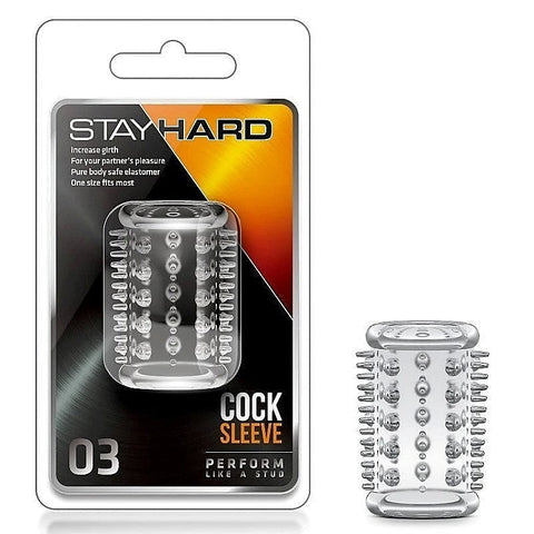 Stay Hard Cock Sleeve 03 by Blush Novelties