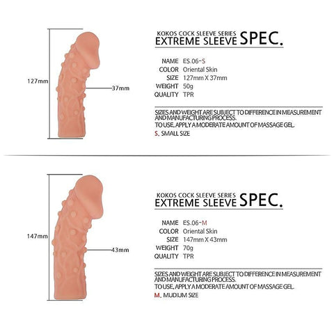 Extreme Penis Extensions Sleeve 10 by Kokos
