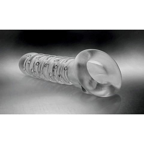 Textured Stretchy Mens Pleasure Cock Sheath by XR Brands