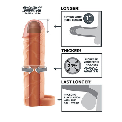 Fantasy X-Tensions Perfect Extension With Ball Strap