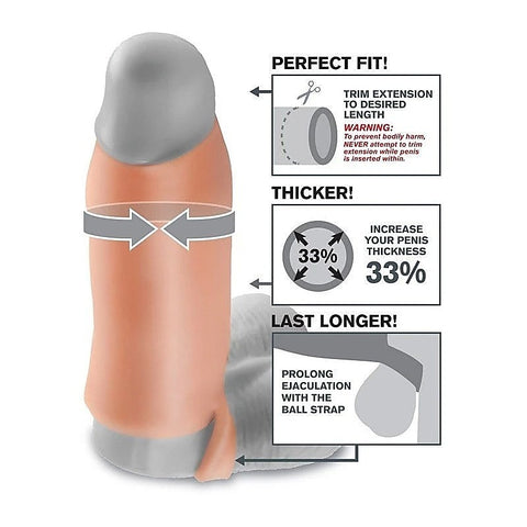 Fantasy X-Tensions Real Feel Penis Enhancer XL