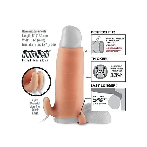 Fantasy X-Tensions Duo Clit Climax Penis Sleeves