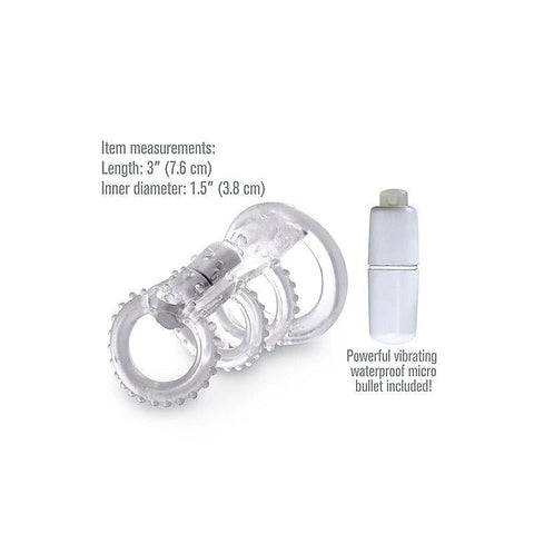 Fantasy X-Tensions Vibrating Cock Cage by Pipedream Products