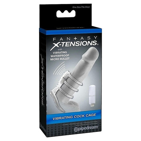 Fantasy X-Tensions Vibrating Cock Cage by Pipedream Products